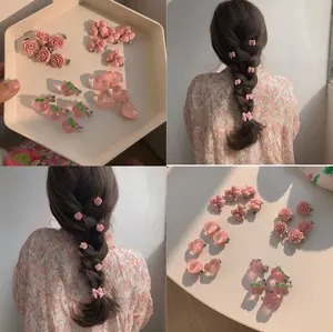 Jepit Rambut Klip Anak Wanita Fashion Estetik Aksesoris Rambut Mini XXR JPT45