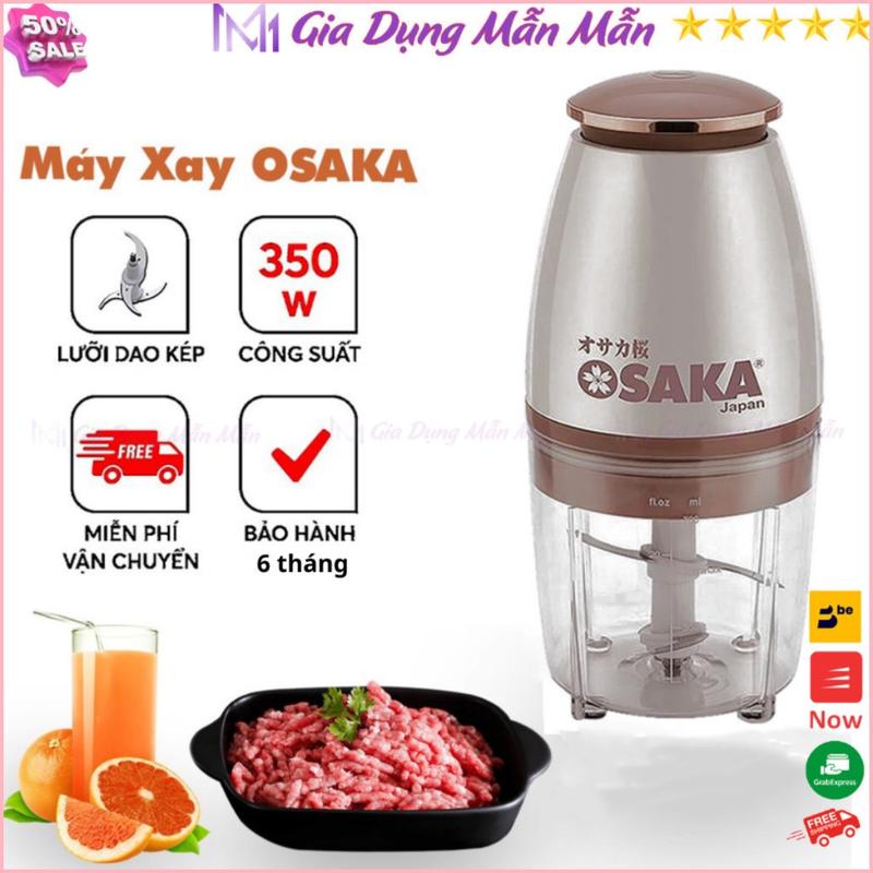 [Sản phẩm bán chạy] SKU13 - Máy Xay Đa Năng Osaka 350W, Máy Xay Sinh Tố Cầm Tay, Máy Xay Thịt Mini Cao Cấp - GDMM