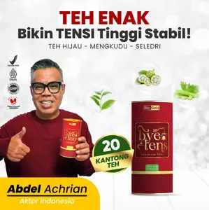 BYE TENS Premium Tea - Teh Hijau Seledri Mengkudu Untuk Hipertensi Tekanan Darah Tinggi Herbal Alami BPOM
