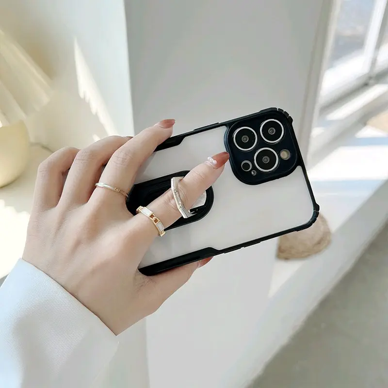 M/C Case For Tecno Spark 20 Pro+ Shockproof Premium Acrylic Transparant 2