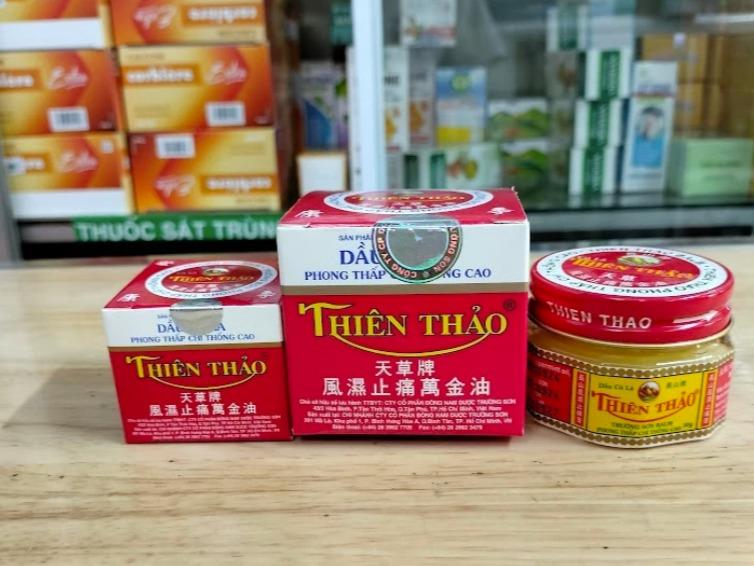 Dầu cù là Thiên Thảo - Giảm đau lưng, mỏi gối, trúng gió, côn trùng đốt (Hộp 30g) 5