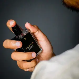 Parfum Pria Wangi Tahan Lama 24 Jam Alpha Sigma Eau De Perfume Cowok 30 ML Aroma Disukai Wanita