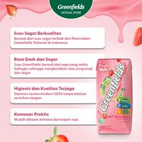 Gambar (Special Live toko_makmur58) [Bundling 16 Pcs] Susu Greenfields UHT Strawberry 200ml - Pack dari Greenfields Indonesia Kota Administrasi Jakarta Barat 2 Tokopedia