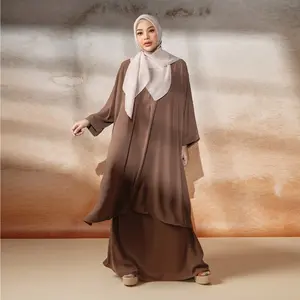 Lozy Hijab - Haifa Tunik Set (One Set Tunic Skirt Melayu Bahan Arabian Cooltech Anti UV)