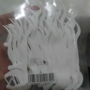 Olaif Dental Ultra Floss Toothpick -  50pcs - Classic Floss Toothpick - Tusuk Gigi & Gusi dengan Benang Gigi Licin & Tipis untuk Sela-sela Gigi yang Rapat