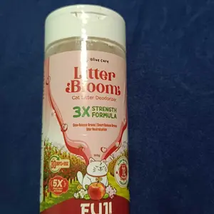 SC Olive Care LITTER BLOOM Penghilang Bau Pipis Pup Litter Box Dr Bulu Pewangi Pasir ByeBye Bau 160g