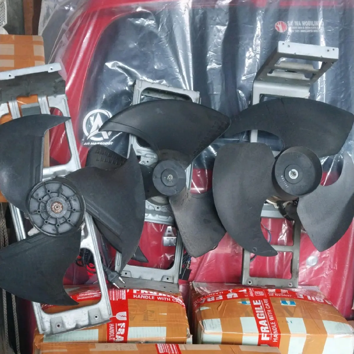 KIPAS ANGIN BLOWER AC UKURAN 2PK.ANGIN SUPER KENCENG HEMAT LISTRIK Kabel