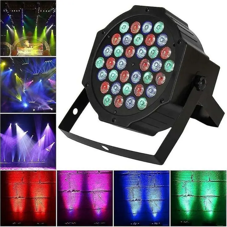 LAMPU SOROT PANGGUNG DISCO 36led /36W/ SENSOR SUARA/ LP PANGGUNG RGB
