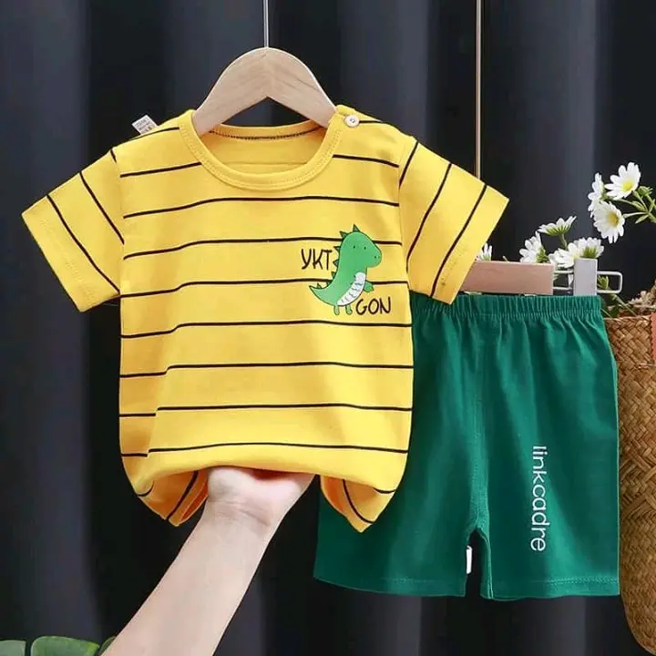 rekomendasi setelan pendek anak import lucu 1