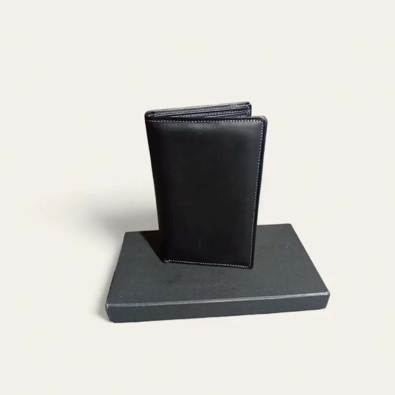 Dompet Kulit Pria 3/4 Asli Tanpa Slot Tengah - 100% ORIGINAL - Kartu, Cowok, Cewek Uang dompet  kulit Kasual Elegant Wallets 6