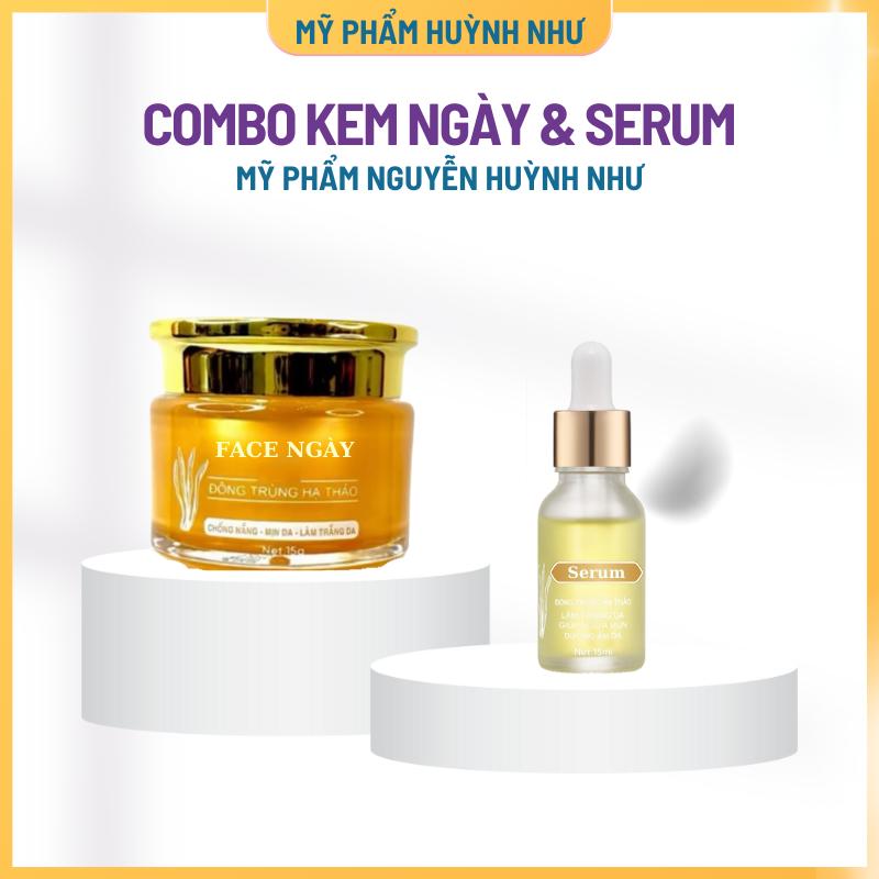  Combo Kem Ngày Collagen X3 Đông Trùng Hạ Thảo Và Serum X3 Mới - Mỹ Phẩm Nguyễn Huỳnh Như 