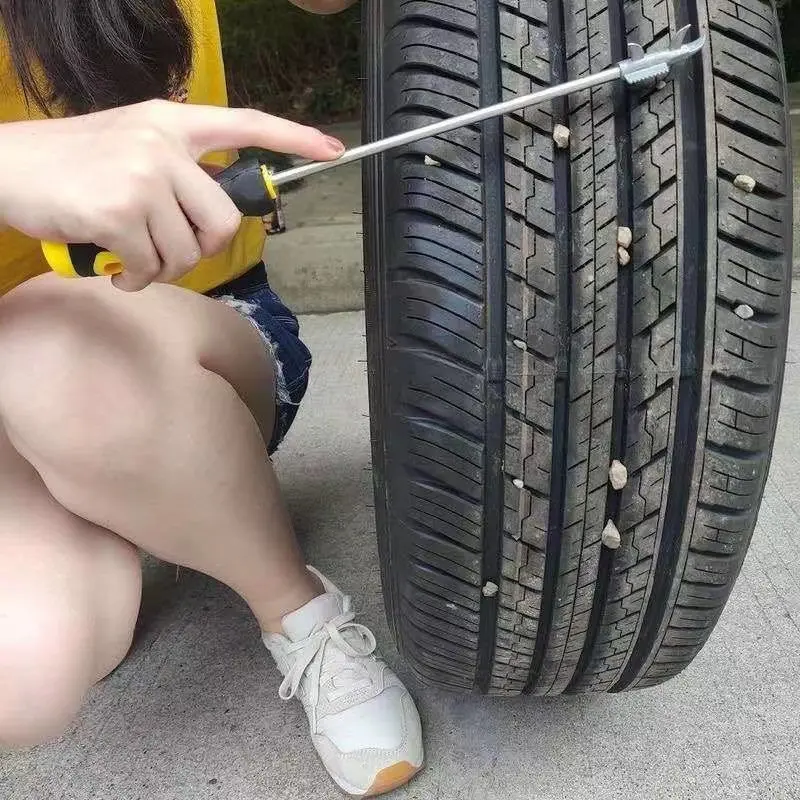 Móc Làm Sạch Lốp Xe Hơi Đa Chức Năng, Dụng Cụ Làm Sạch Đá Để Ngăn Chặn Thổi Lốp Xe, Dụng Cụ Làm Sạch Lốp Xe