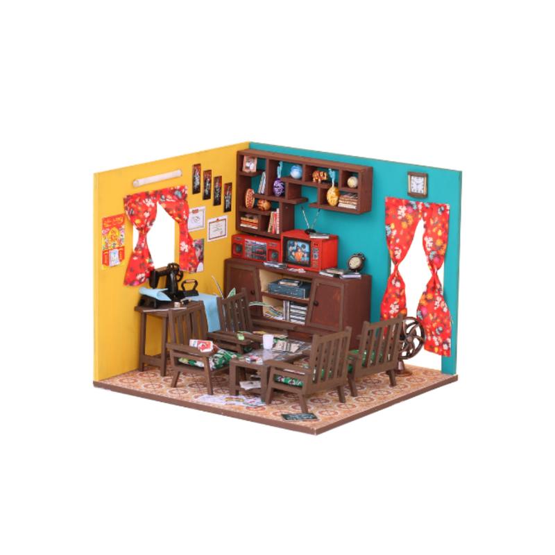  Mô Hình Lắp Ráp - Thế Giới Tí Hon - Hoài Niệm - TX01 Toy Đồ Chơi Gỗ DIY 