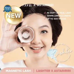 ROONA x Astariri - Lashter Magnet Eyelash Bulu Mata Magnetik Tanpa Lem. Pasang Bulumata 3D Natural Dengan Magnet 30x Pakai