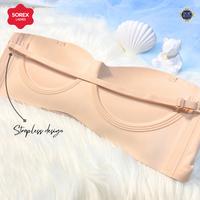Gambar Sorex Maximizer Bra Tanpa Kawat Busa Tebal Push Up Kait 3 Cup B Seamless Strapless Bra BH AB065 (AB 065) - Hitam, M dari Sorex Online Store Kota Tangerang 3 Tokopedia