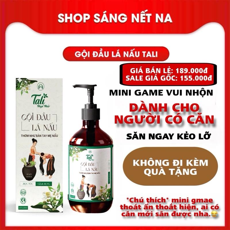 DEAL GIÁ GỐC Gội Đầu Lá Nấu Tali Hair dầu gội thảo dược thiên nhiên hỗ trợ giảm rụng giảm gàu giảm nấm ngứa hỗ trợ mọc tóc con dung tích 300ml dùng cho cả nam và nữ