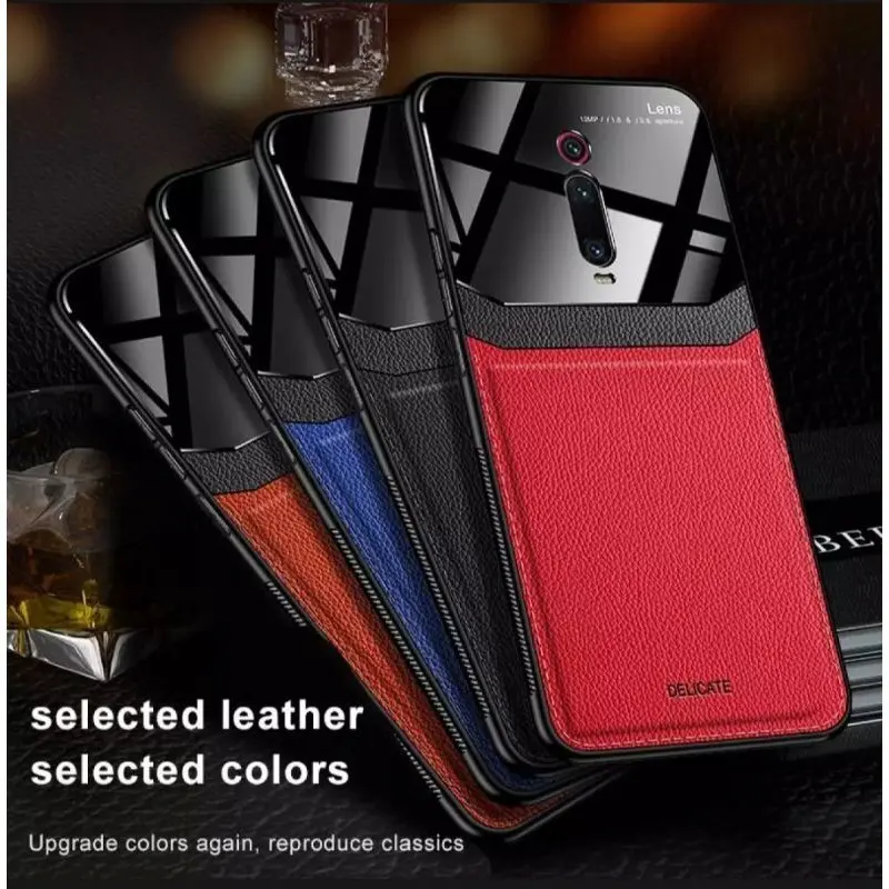 SOFT HARD CASE HUAWEI P30 PRO / P40 PRO / P50 PRO Casing Leather kulit Plexiglass Luxury glosi Elegant Style Elegant Color 6