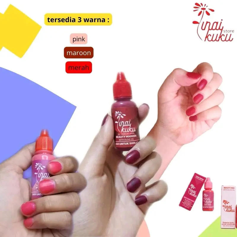 INAI KUKU MUSLIMAH HALAL SAH BUAT SHOLAT KEMASAN 15ML 6
