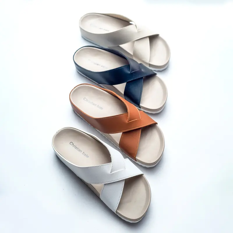 Christian Bale Jessica sendal flat wanita Casual Sandal 4