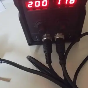 REAIM Station Solder Hot Air Mesin Solder Hot Air Rework Station Alat Solder Digital 700W Pemanasan Cepat