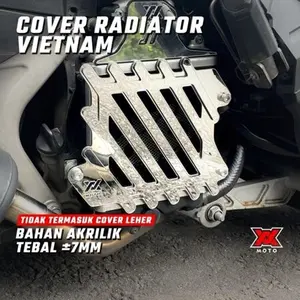 AVMOTO Cover Radiator 3D Premium Vietnam Series Vario, ADV, PCX, YAMAHA