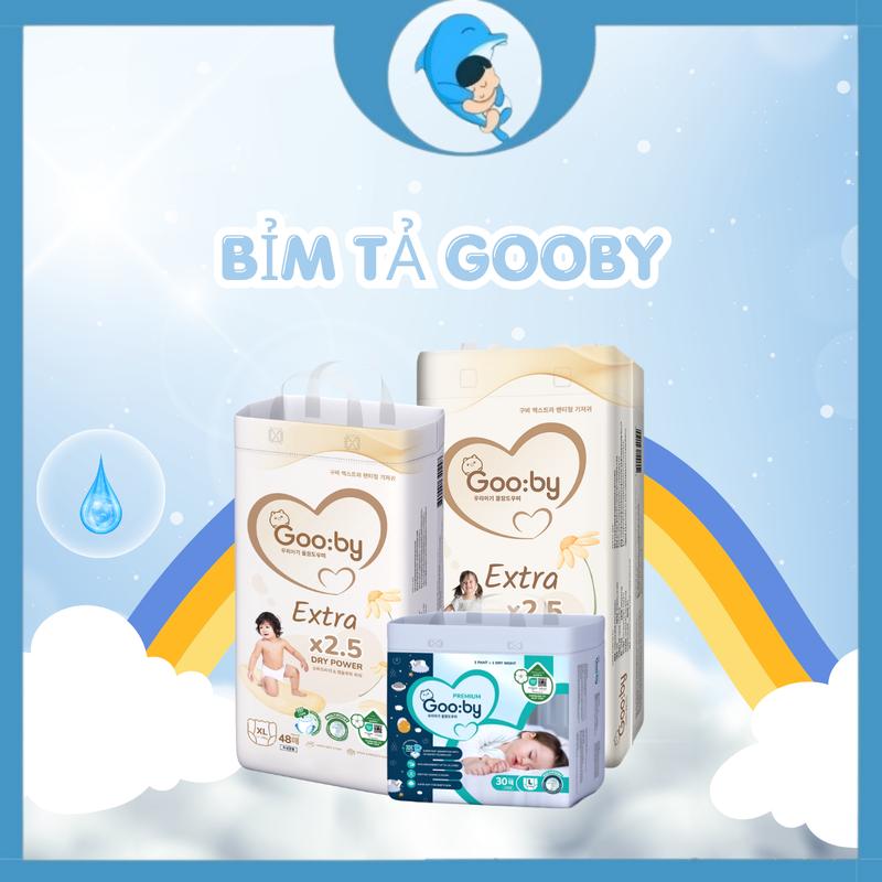 [Live KOC] KT- Combo 2 Không Quà - Tã cho bé Dán/Quần Gooby Ngày và Đêm mềm mại, an toàn, thấm hút tốt size NB/S/M/L/XL/XXL/XXXL cho bé từ 4kg - 35kg