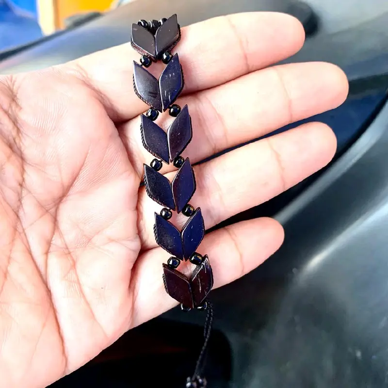 Gelang Kokka kayu padi gandum gelang kaukah santri gelang viral Bracelets Elegan 8