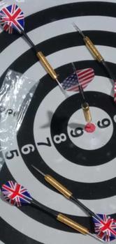 Product Review of Elephant Champion Tournament High Quality Dart Board with 2 Sets of Dart Pins from H**a G**n C**d 0
