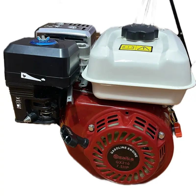 Máy động cơ xăng GX210 tua nhanh 3600 vòng/phút côt thẳng 7.5hp động cơ 4 thì 0