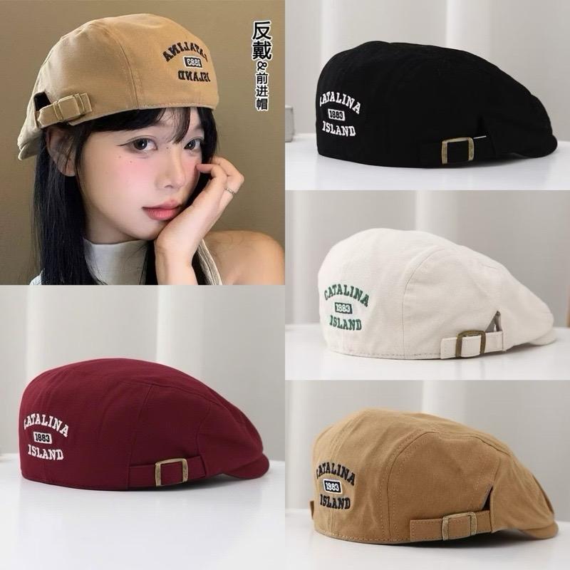 MŨ NỒI,BERET MỎ VỊT PHONG CÁCH HÀN QUỐC ĐỘI NGƯỢC UNISEX
