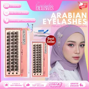 Bulu Mata Palsu 3D Mink Premium, Lentik & Tebal, Tampilan Alami & Long-Lasting, Cocok untuk Semua Jenis Makeup