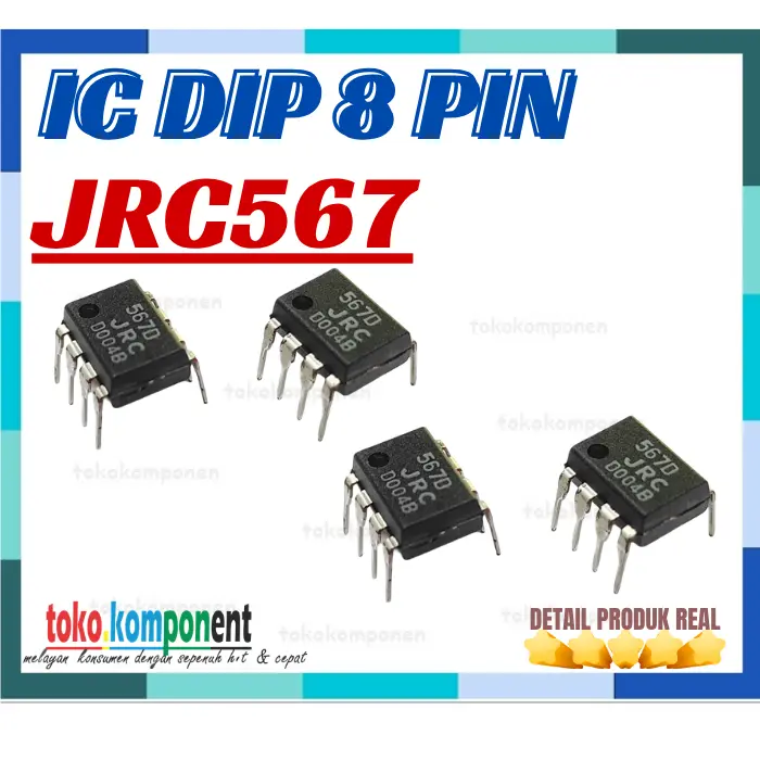 IC JRC567D JRC 567D JRC 567 JRC567 ASLI ORI ORIGINAL
