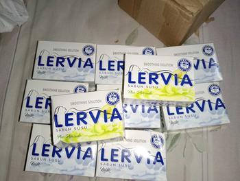 Product Review of PROMO 10PCS SABUN BATANG LERVIA 90GRAM Soap Pencerah from I**_ 1