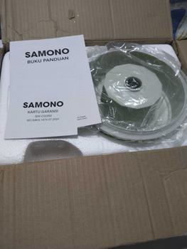 Product Review of (GREBEK GUDANG KETARKETIR) SAMONO 2.5 Liter Food Chopper Multifungsi Penggiling Daging Penghalus Makanan Pisau Stainless Praktis Garansi 1 Tahun (SW-CG350) from B** L**s K**s 1