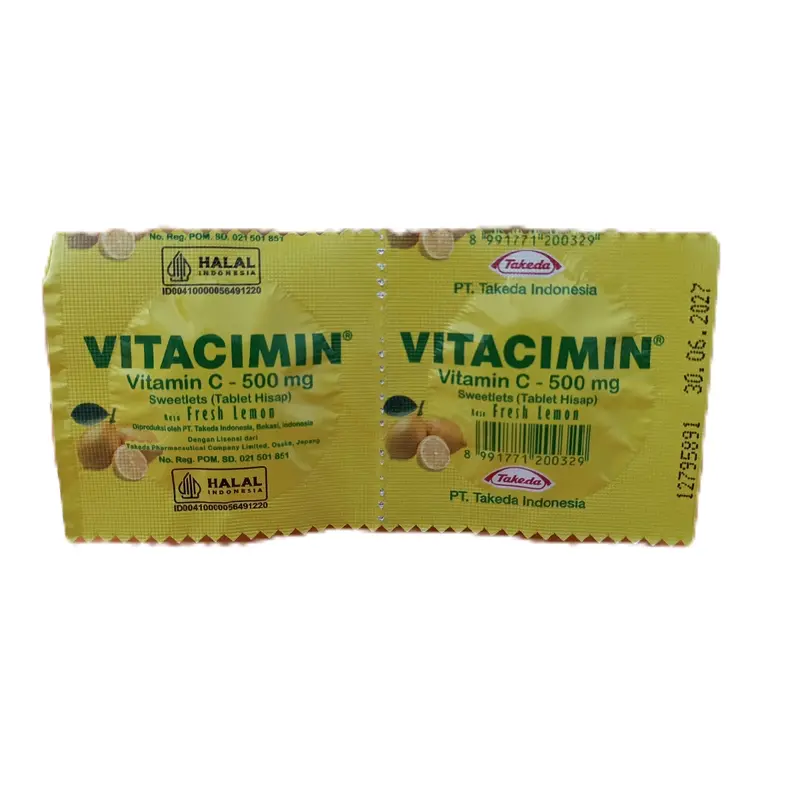 VITACIMIN 500 MG VITAMIN C TABLET HISAP 0