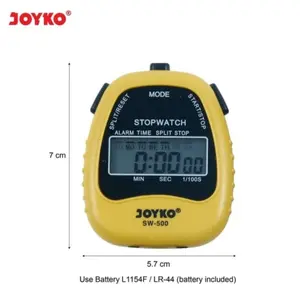 READY JOYKO SW500 Original Stop watch - Alat Pencatat Ukur Waktu SW 500