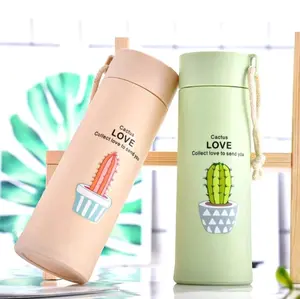 B ( B88 ) MY BOTTLE KACA KAKTUS KARAKTER TANPA DUS