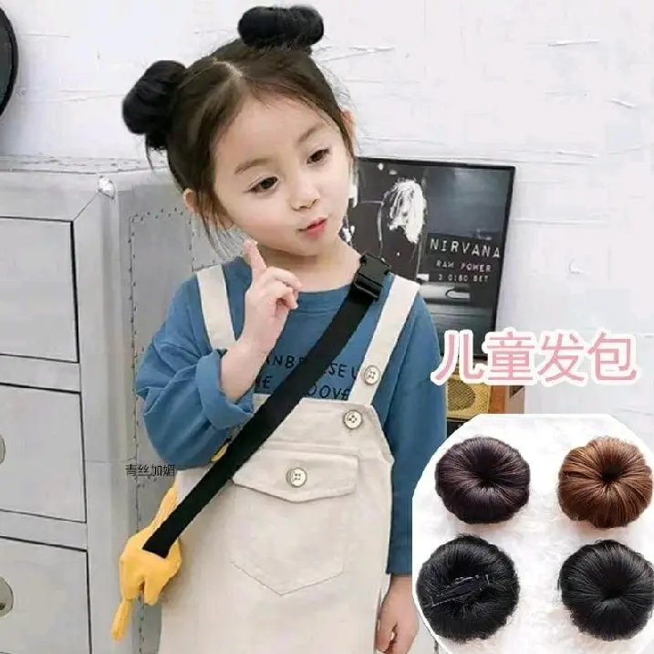 JEPIT DONAT/Jepit Korea Fun Bun/Jepit Anak