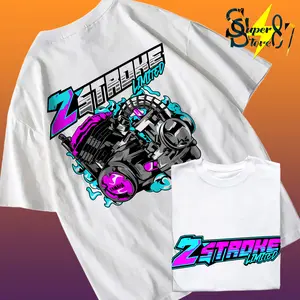 Kaos 2Stroke Limited / Baju T-shirt Distro 2 Stroke | BAJU KAOS DISTRO ORIGINAL | KAOS TWO STROKE | KAOS 2 TAK | KAOS RACING | SS74 |