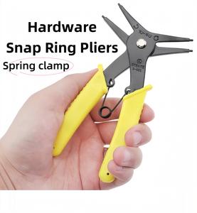 Portable Circlip Pliers Multifunction 2-in-1 DIY Snap Spring Ring Circlip Removal Install Plier Tool