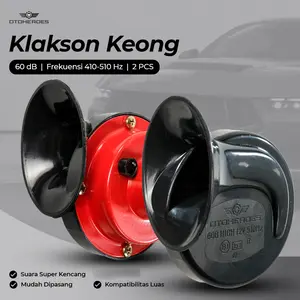 2pcs Klakson Keong Mobil Type R Air Horn 12V 60dB - 60B Kompatibel dengan Berbagai Kendaraan