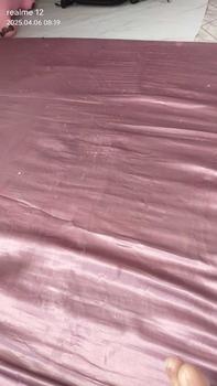Product Review of SILK BED SHEET 3in1 Silk Satin Shiny Bedsheet Heavy Satin Single/Full(Double)/Queen Bedsheet Soft Cool Touch Satin Bed Sheet & Pillowcase & Bolster Case from a**y a**z 1