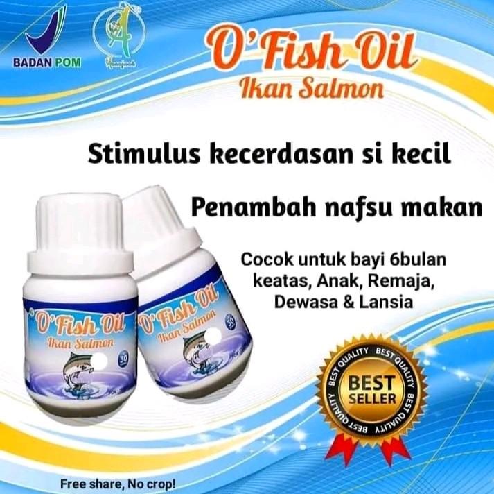 MINYAK IKAN SALMON ASLI O FISH OIL 1