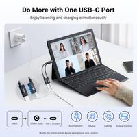 Gambar UGREEN Converter Splitter For iPhone 17 16 15 Pro Max DAC Audio Open Mic Game + Charging dari ASTEROS OFFICIAL Kota Administrasi Jakarta Pusat 3 Tokopedia