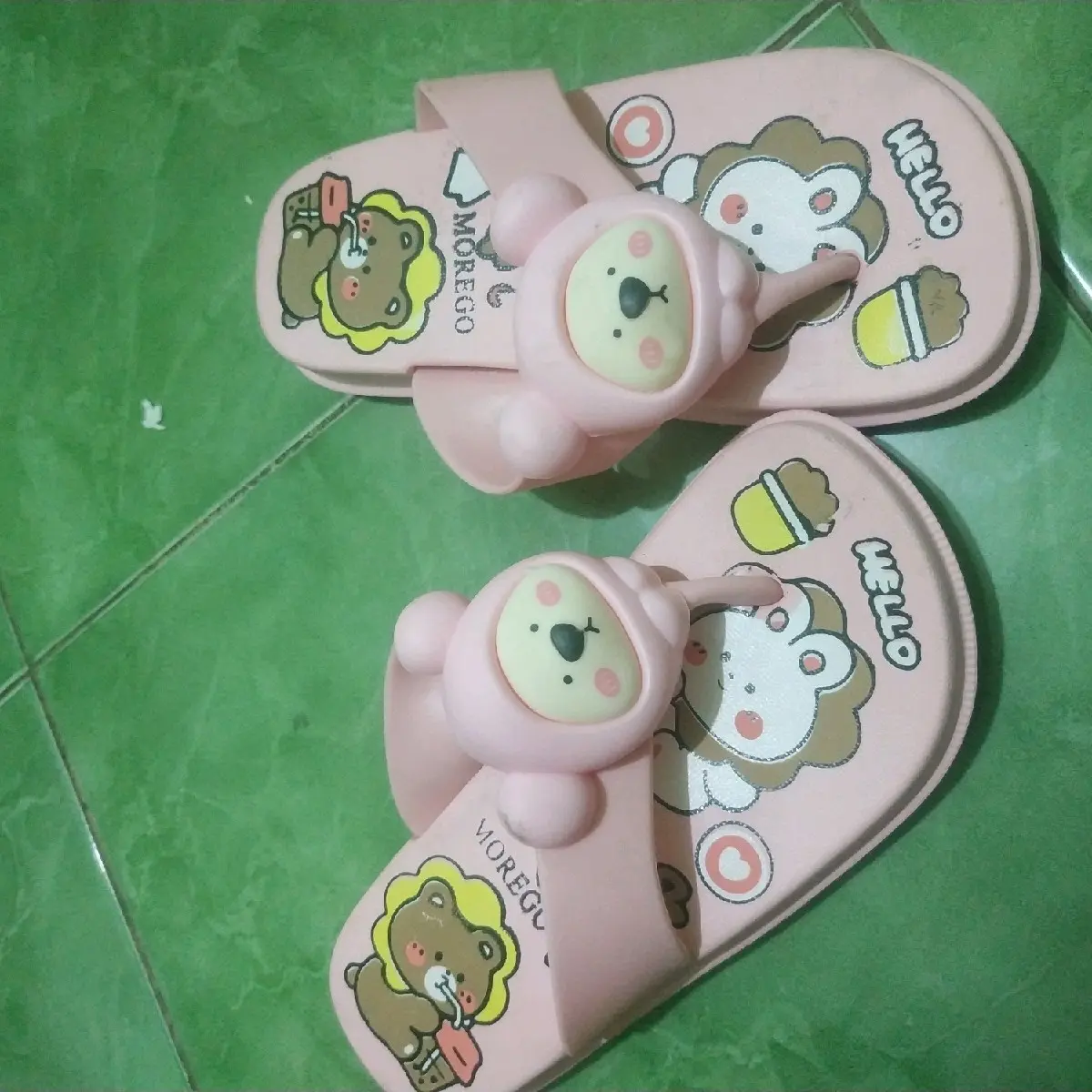 Sandal Anak Perempuan Morego Motif Beruang Merego Terbaru - Fashion