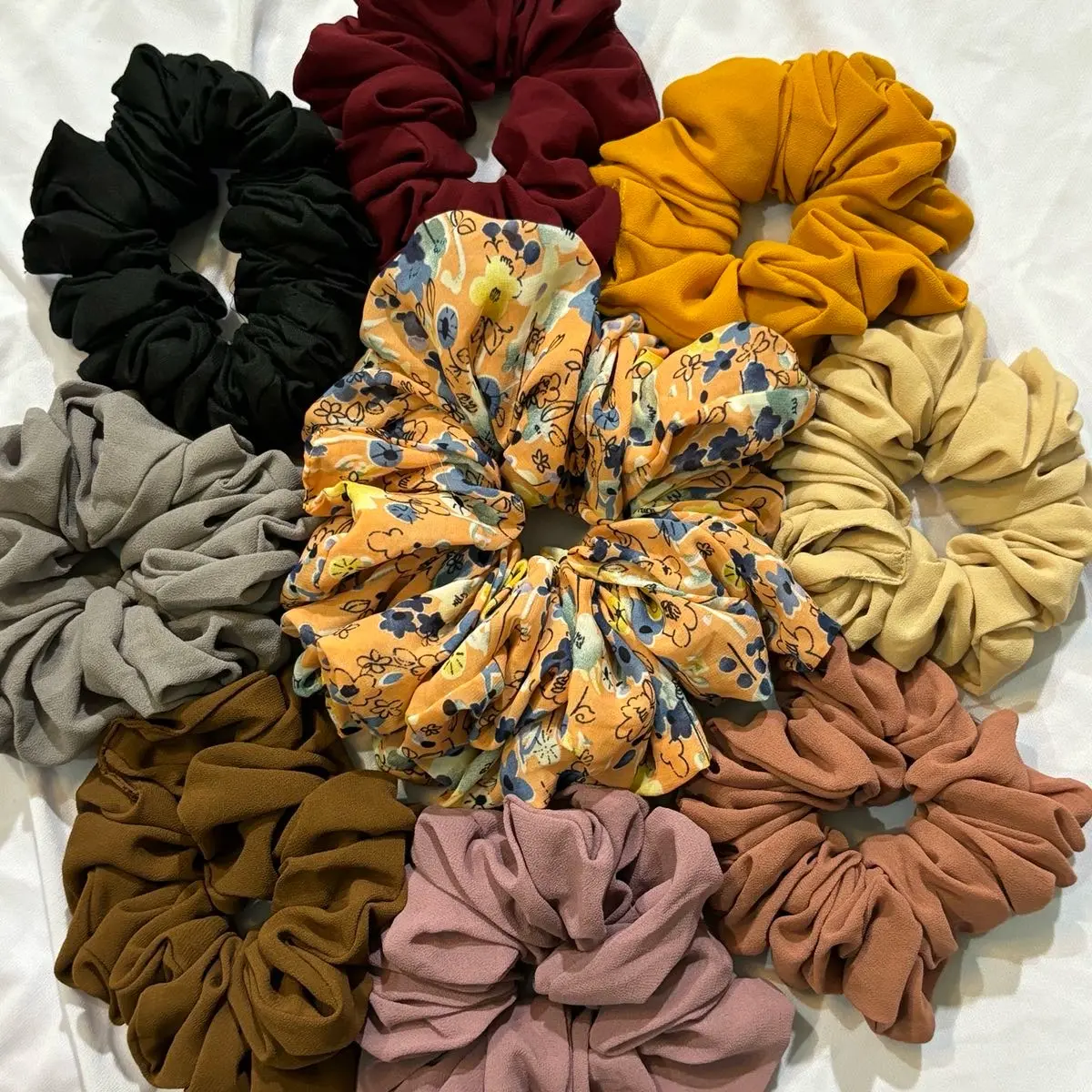 SCRUNCHIE / Cempolan / ORI AR'RIQIN HIJAB / Ikat Rambut