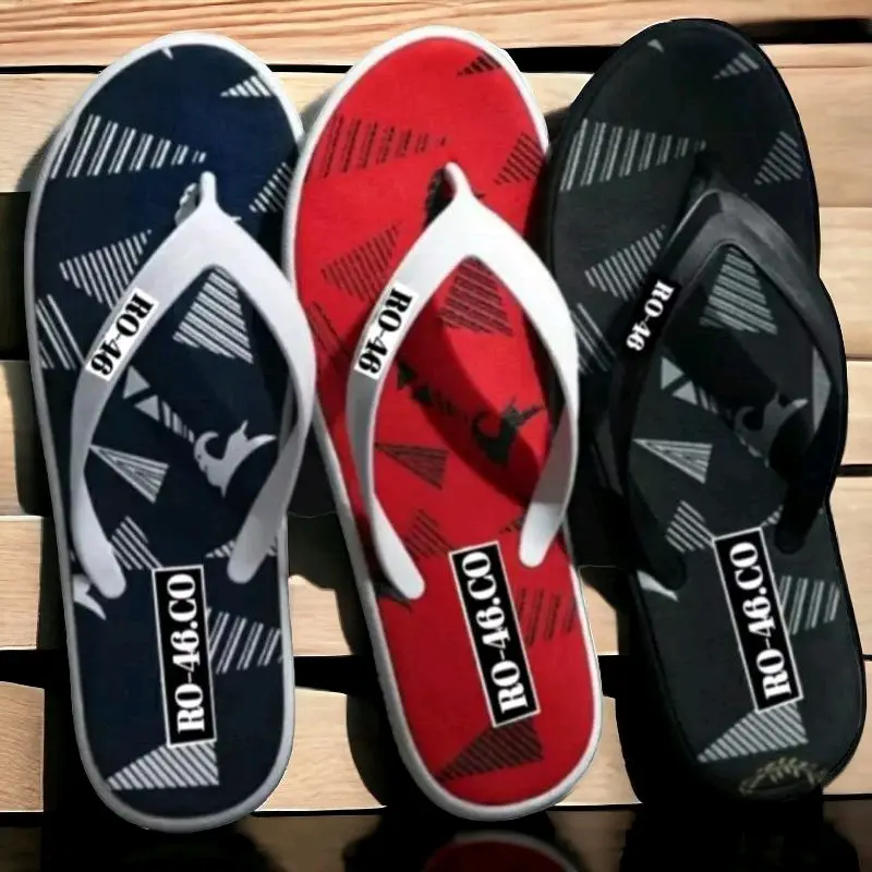 Sandal Jepit Pria Distro / Sandal Fashion Pria Terbaru Merah