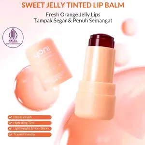 YONISKIN - Sweet Tinted Jelly Lip Balm 3 IN 1 Fresh Orange