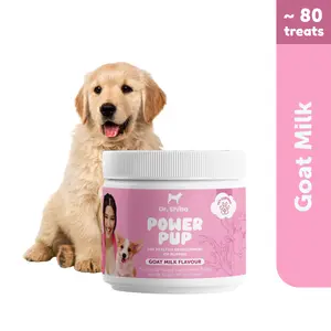 Dr. Shiba Powerpup Puppy Chews Goat Milk | Camilan Anak Anjing - Suplemen untuk Kesehatan Anak Anjing