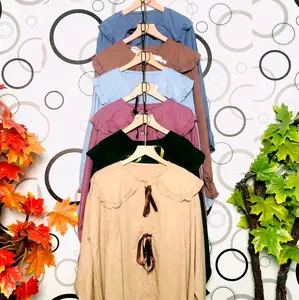 Ladies'za Ribbon blouse coquette -korean style all size Baju Pita